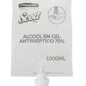 NITS CLEAN ANTISSÉPTICO - SCOTT GEL ANTISSÉPTICO ELETRÔNICO - 1 CAIXA COM 6 REFIS DE 1000ML - 30218199 - 2501