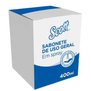 NITS CLEAN SABONETE -SCOTT SABONETE USO GERAL SPRAY - 1 CAIXA COM 6 REFIS DE 400 ML - 30228058 - 3473