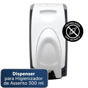 DISPENSER PARA HIGIÊNIZADOR DE ASSENTO - 19,5CM X 9,5CM X 14,9CM - 30217700 - 2489