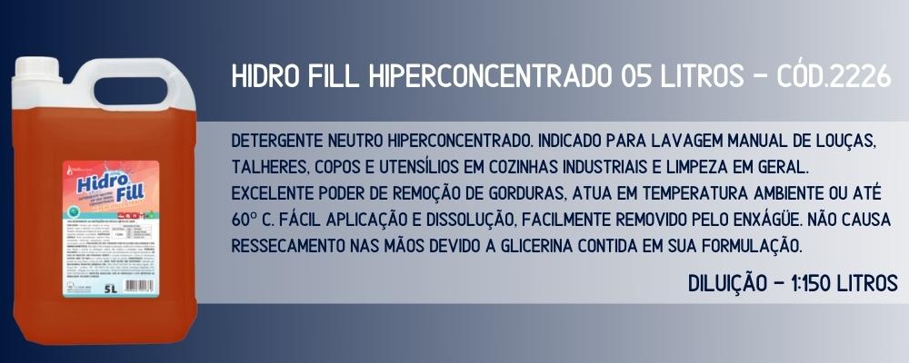 HIDRO FILL HIPERCONCENTRADO 05 LITROS - cód.2226