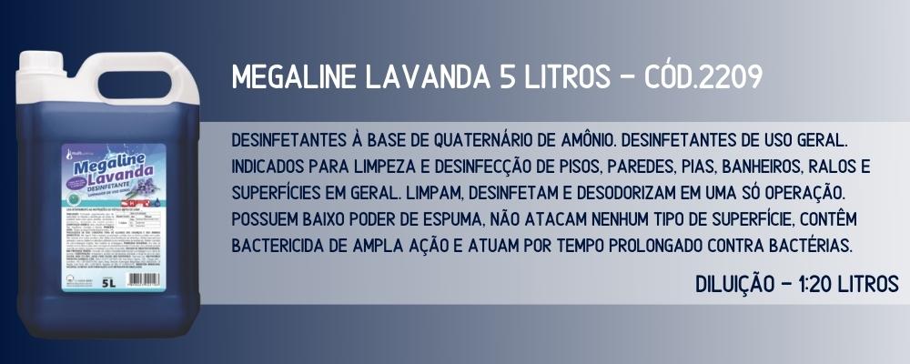 MEGALINE LAVANDA 5 Litros - cód.2209