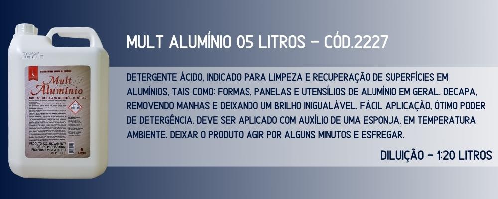 MULT ALUMíNIO 05 LITROS - cód.2227