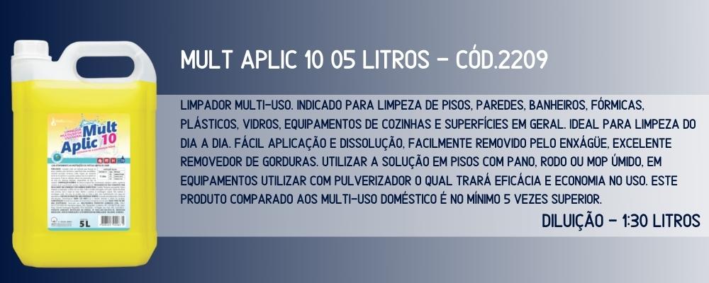 MULT APLIC 10 05 LITROS - cód.2209